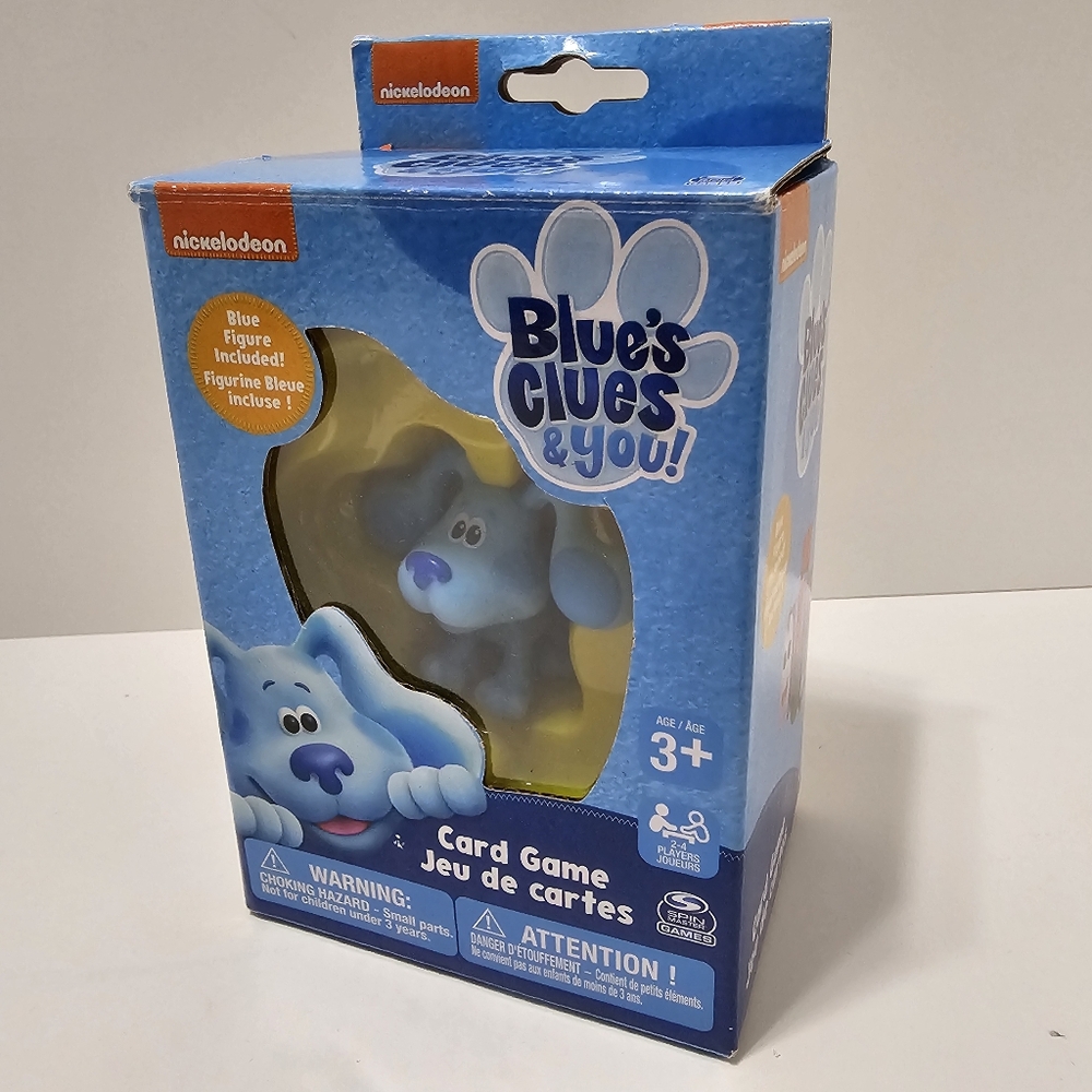 Nickelodeon Blue's Clues Card Game With Figure For Family And Kids Age 3 And Up - Picture 2 of 6